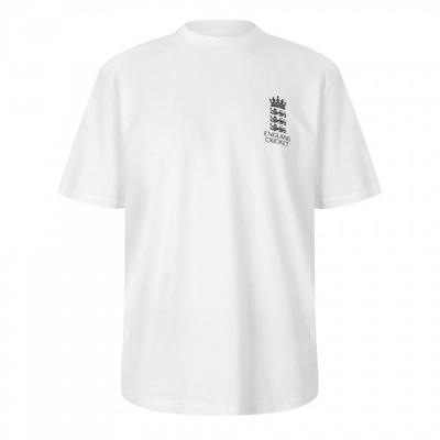 Castore Unisex Erwachsenes England Cricket Wappen T-Shirt