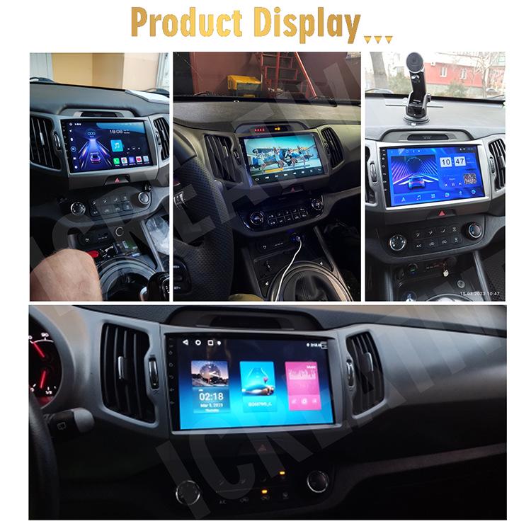 Kia Sportage 3rd Gen Android GPS Navigation with Carplay & HD Reverse Camera