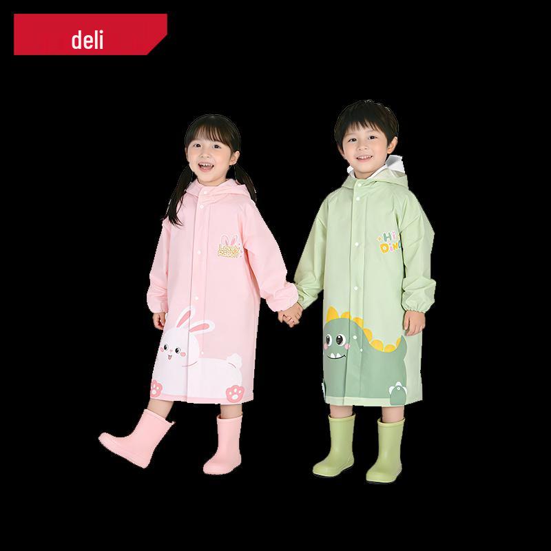 Deli Kids Raincoat with Backpack Space