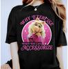 Disney The Muppets Miss Piggy Dlaczego Ćwiczyć Akcesoria Unisex 100% Bawełna Koszulka Męskie Koszulki Top 30017