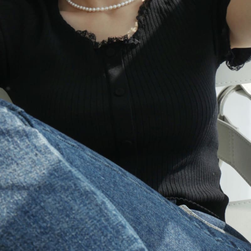 Less is more 14K GOLD-FILLED RICE PEARL NECKLACE