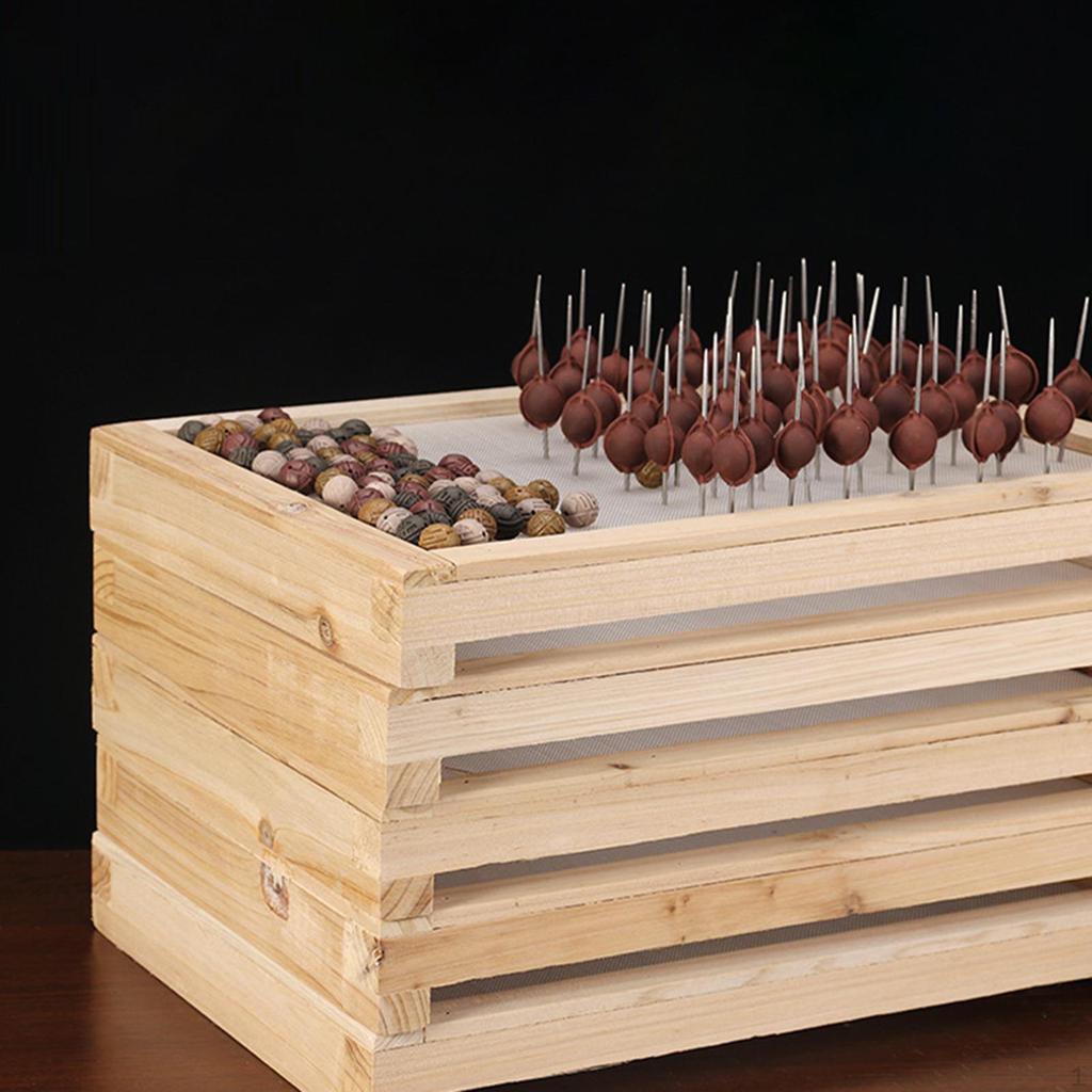 Marco de Red de Secado de Incienso Suministros DIY de Madera Práctico Multifunción Sol para