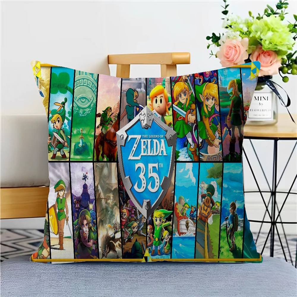 Die Legende von Z-Zelda Spiel Kissenbezug Zoll Bauernhausdekor Heim Überwurf Kissenbezüge für Couch Dekorationen