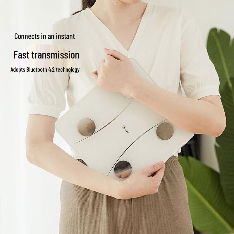 Midea Smart Body Fat Scale MS-CF4 CN Plug (adapter Included)