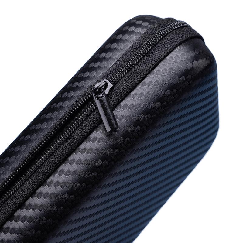 For Trimui Smart Pro Handheld Game Console 9H Tempered Glass Film Screen Protector+Portable Waterproof Hard Carrying Bag Case