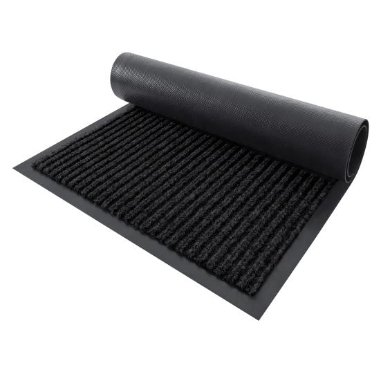 Floor Mat Anti-Slip Design Ultra-Thin Profile Door Mat Moisture-absorbing Entry Rug Sand-proof Entrance Mat