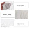Uxcell 13ft Cheesecloth Table Runner 90cm X 400cm Rustic Gauze Tablecloth Sheer Runner for Wedding Bridal Party Table Decoration White