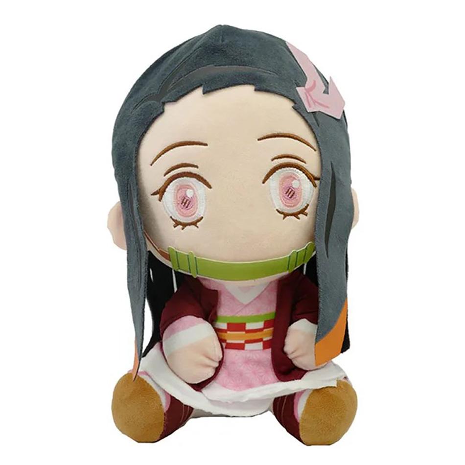 20 см японского аниме «Убийца демонов» Tomioka Giyu Kamado Tanjirou Kamado Nezuko Agatsuma Zenitsu плюшевые игрушки куклы Peluche женский подарок