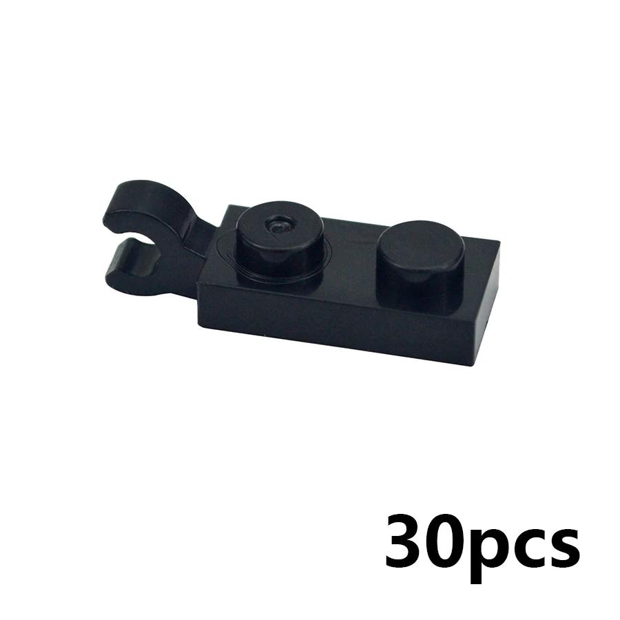 MOC Part Assemble Plate Special 1x2 with Handles Thin Brick Clip DIY Building Block Kid Toy Compatible 63868 92280 60478 18649