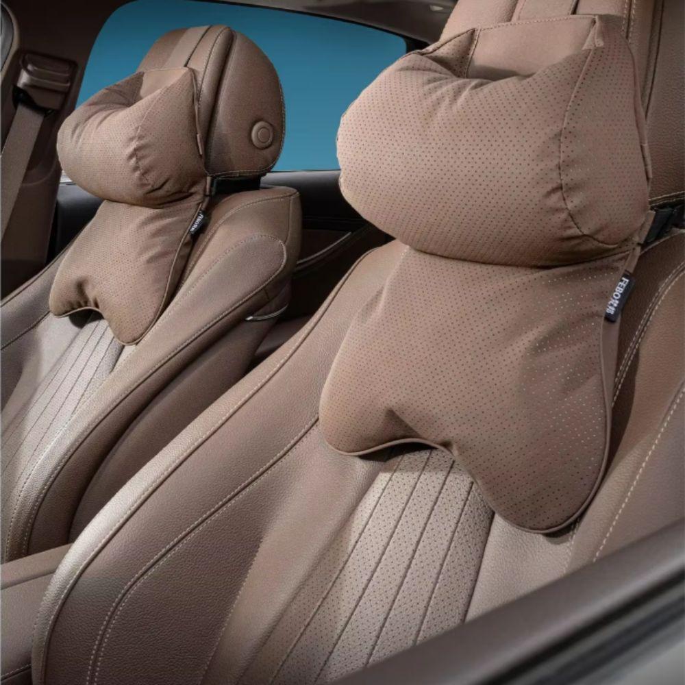 Breathable Neck Pillow Height Adjustable Back Support Pillow Car Headrest Car Accessories