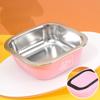 Non-slip Dog Bowls for Small Medium Large Dog Feeder Bowls and Drinkers Stainless Steel Pet Feeders Pets Dogs Accessories