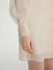 Sinseuden Lily Pintuck Frill Mini Dress