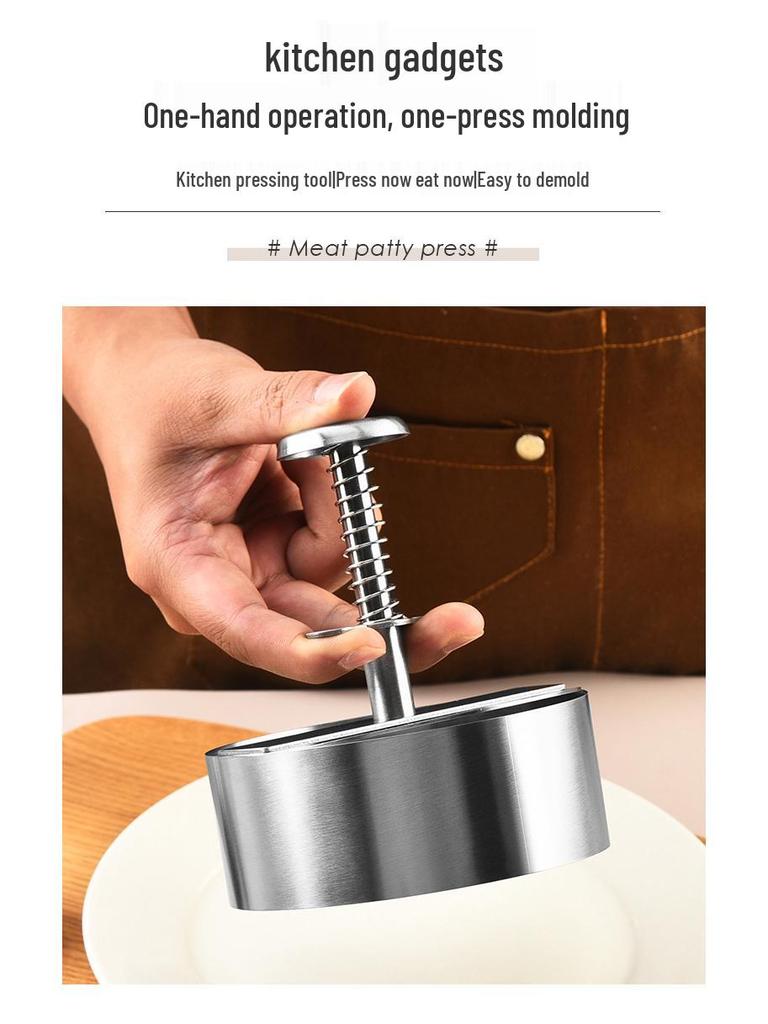 304 Stainless Steel Hamburger Patty Press Mold