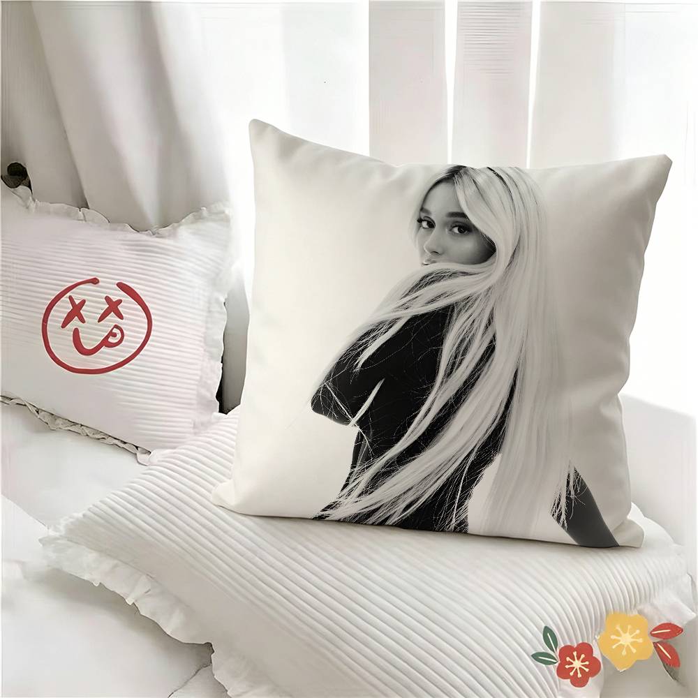 pc AAriana GrandeS Pillow Case Fashion Square Pillowcase Bedroom Sofa Room Ins Decoration Leisure