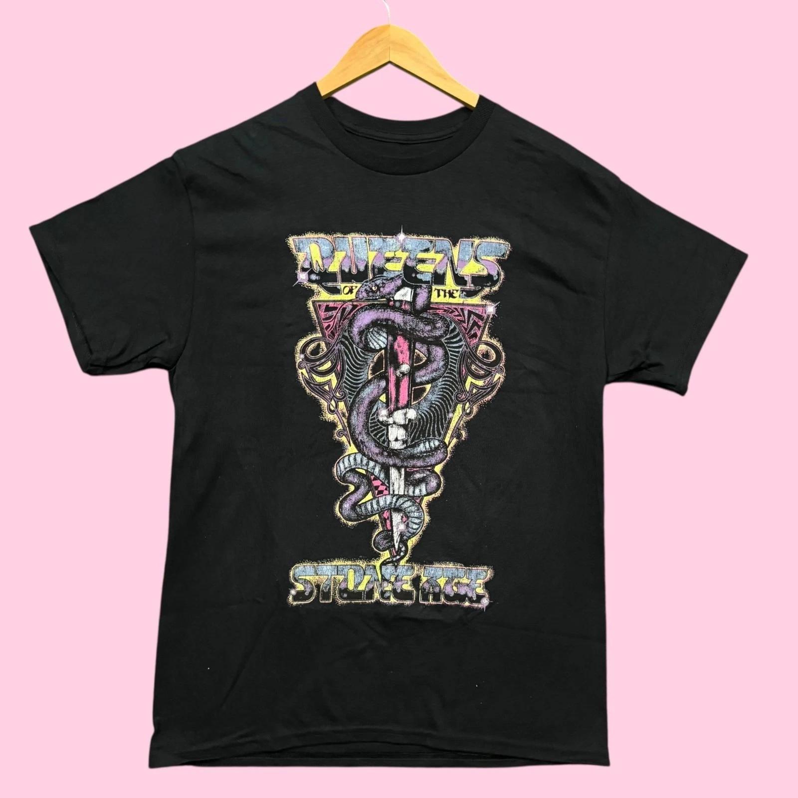 Queens of the Stone Age Viper Knife Rock Band Tee M S