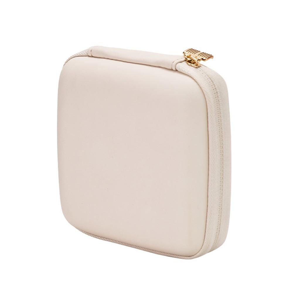 Earrings Ring Necklace Storage Jewelry Storage Box Zipper Jewelry Case  Travel Organizer