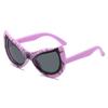 New Cartoon Sunglasses Photography Props UV-blocking Sunshade Eyewear Anti-reflective Trend Sun Glasses for Children