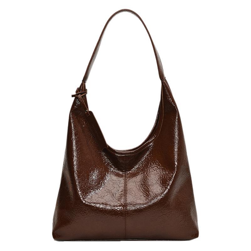 Large-capacity tote bag, shoulder bag, fashionable and simple texture 2025 new trendy temperament underarm women's bag