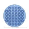 1Pc Back Scrub Bath Brush Suction Cup Non-Slip Foot Massager Pad for Bathroom Shower Deep Cleansing Skin Care