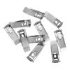 10 Pcs Spring Clip Ceiling Lighting Panel Shell Spring Latch Lighting Accessory Securing Clamps Lamp Retention Clip Downlight