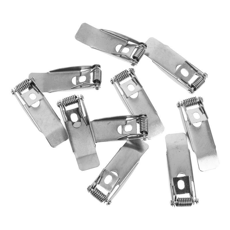 10 Pcs Spring Clip Ceiling Lighting Panel Shell Spring Latch Lighting Accessory Securing Clamps Lamp Retention Clip Downlight