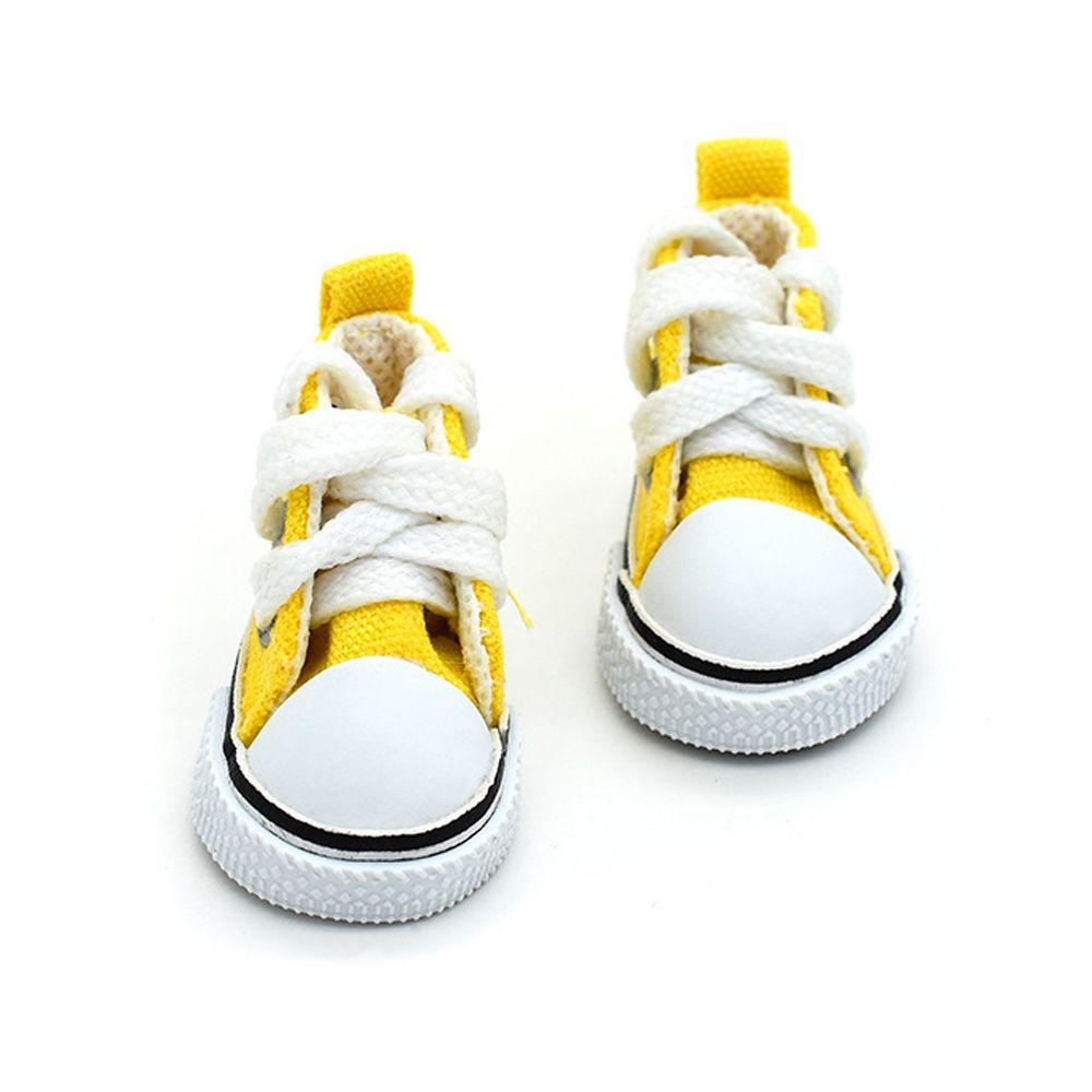 Toy 5cm 1/6 Dolls Mini Shoes Casual Shoes Doll Canvas Shoes BJD Doll Shoes Doll Shoes Doll Sneakers