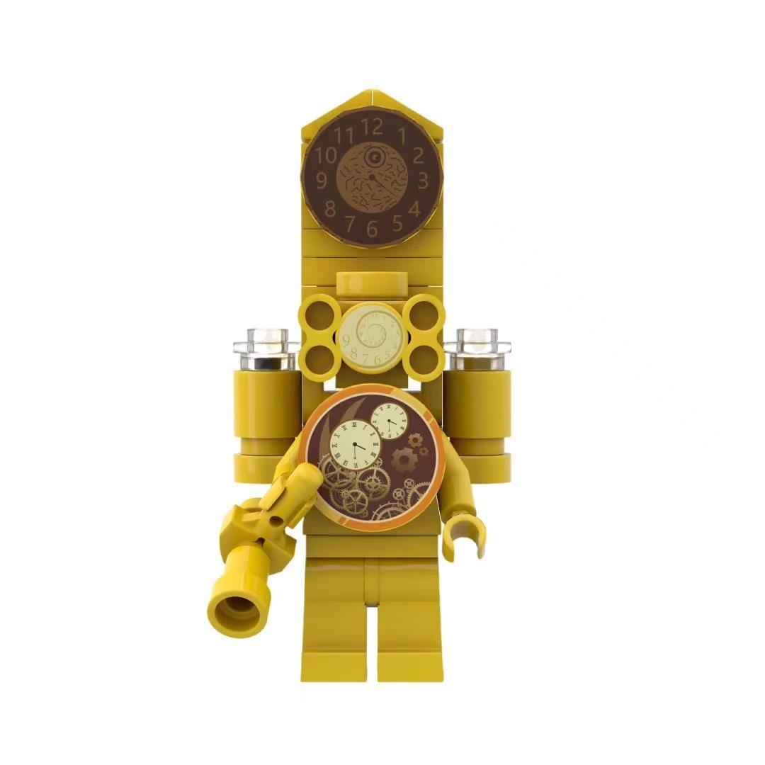 

Строительные блоки Titan Monitor Man Toilet Man Minifigure Toys