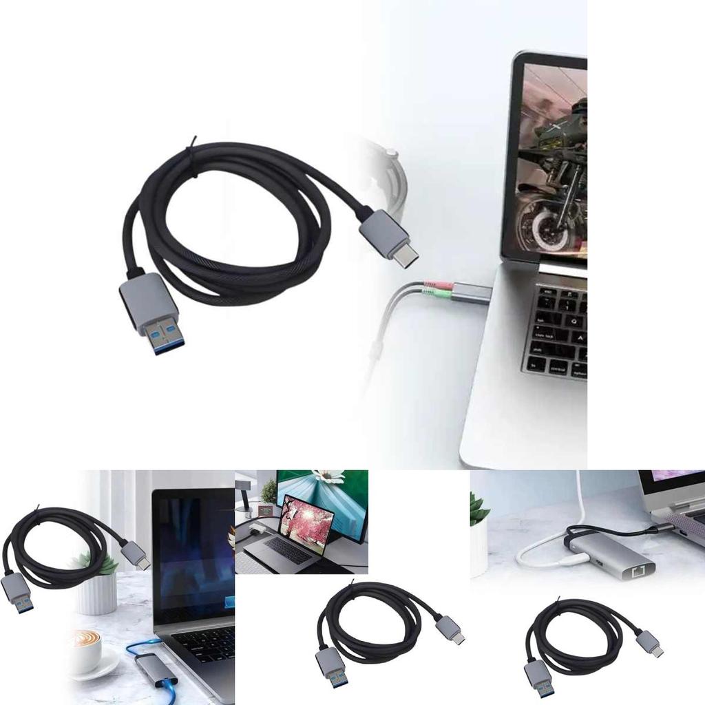 Data Cable Braided Charging Cord With Fast Charging For Smartphone And Tablet Use