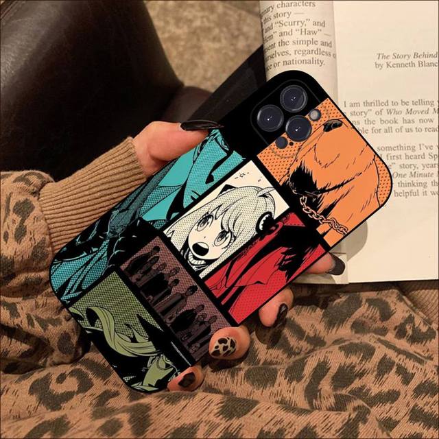 

Семейный чехол Spy × для iPhone 8, 7, 6, 6s Plus X Se 2020 Xr Xs 14, 11, 12, 13 Mini Pro Max, чехол для мобильного телефона For iphone 13 mini