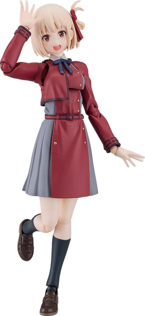 figma Lycoris Recoil Senzoku Nishikigi plastic painted movable figure Non-scale