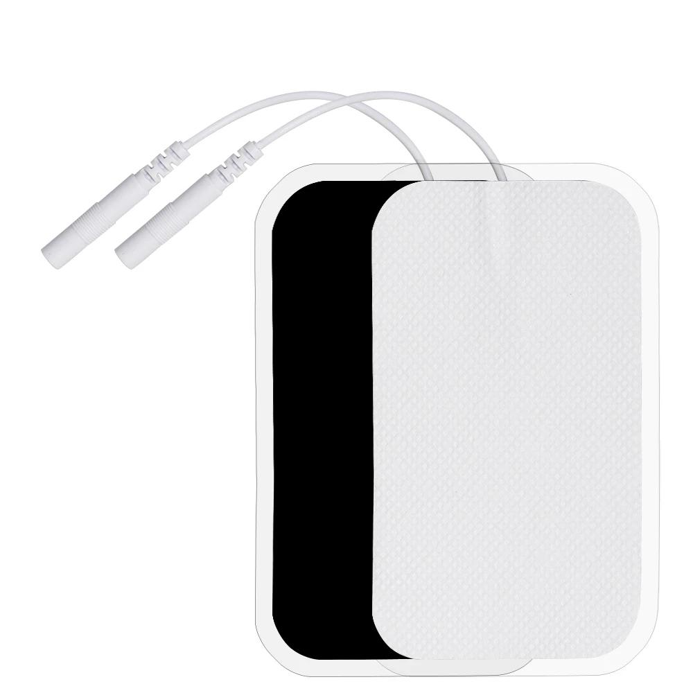 

Электродный пластырь для электростимуляции TENS Самоклеящийся гелевый стикер для импульсов EMS Мышечный стимулятор Акупунктурный массажер Замена 10Pcs