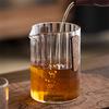 300ml Anti scalding Wood Chips Glass Fair Cup Tea Pitcher Household Tea Ceremony Tea Mug Chahai Kung Fu Tea Set Accessories