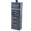 Versatile 4Port USB 3.0 Data Hub with Fast Transfer  USB 3.0 Hub Splitter for Computers Laptop USB Adapter,USB Extender