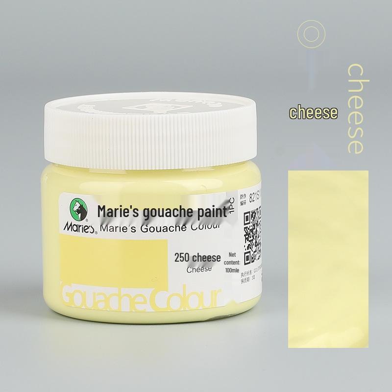 Mali Afwasbare Gouache Verf 100ml - Handgeschilderde Kleuren voor Kinderen en Studenten