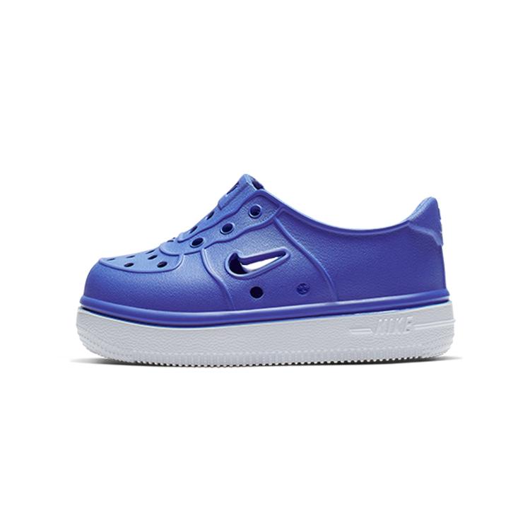 

Nike Air Force 1 Low top Skateboard Shoes Blue Infant And Toddler AQ2442-500 22