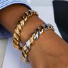 Sturdy Stainless Steel Braided Bangle Adjustable Opening Sleek Open Cuff Bangle Jewelry Piece For Casual Or Formal