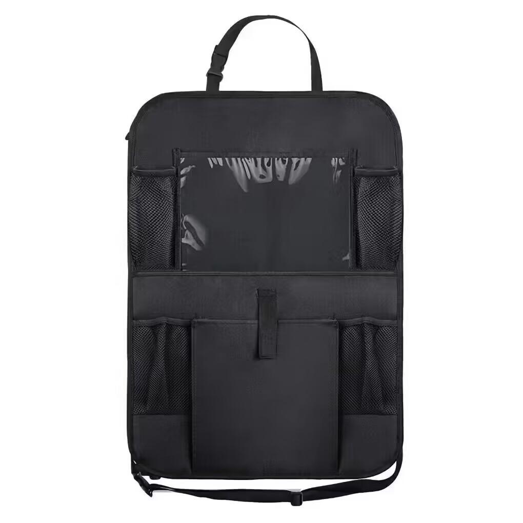 New Universal Car Seat Back Organizer with Touch Screen Tablet Holder Car Backseat Storage Bag Multi-Pocket Car Seat Organizer