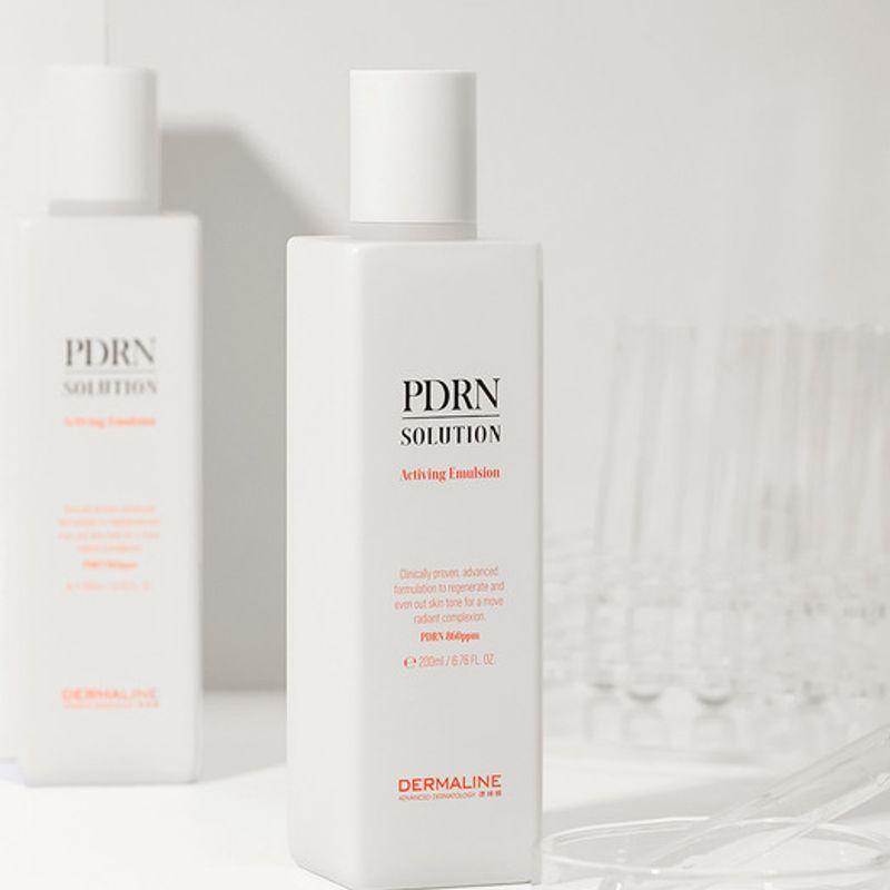 DERMALINE PDRN Solution Активирующая эмульсия 200 мл PDRN Solution Activating Emulsion 200ml