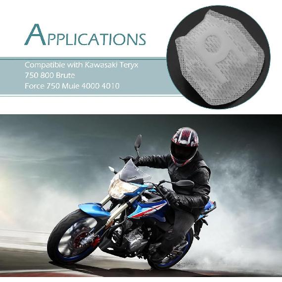 3 PCS Fuel Pump Strainer Filter, Oil Pump Assembly Screen, OEM# 49040-0717 49040-0718 49040-0719 49040-0033 49040-0034, Compatible with Teryx 750 800