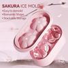 Sakura Ice Cube Mold Silicone Ice Cube Tray Cherry Blossom Ice Cube Maker Kitchen Supplies Cold Coffee Cocktail Ice