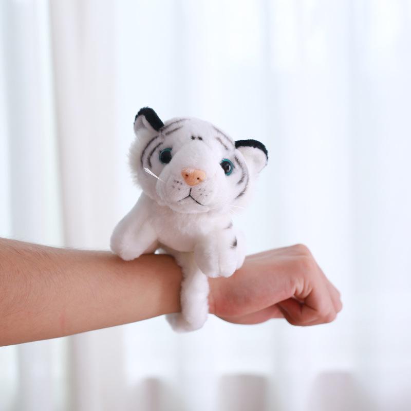 Cute Siberian Tiger Refrigerator Magnet Plush Toy