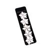 5 pezzi di cristallo bean fibbia fermaglio per capelli copricapo carta per capelli ragazze pettinatura clip per capelli intrecciati