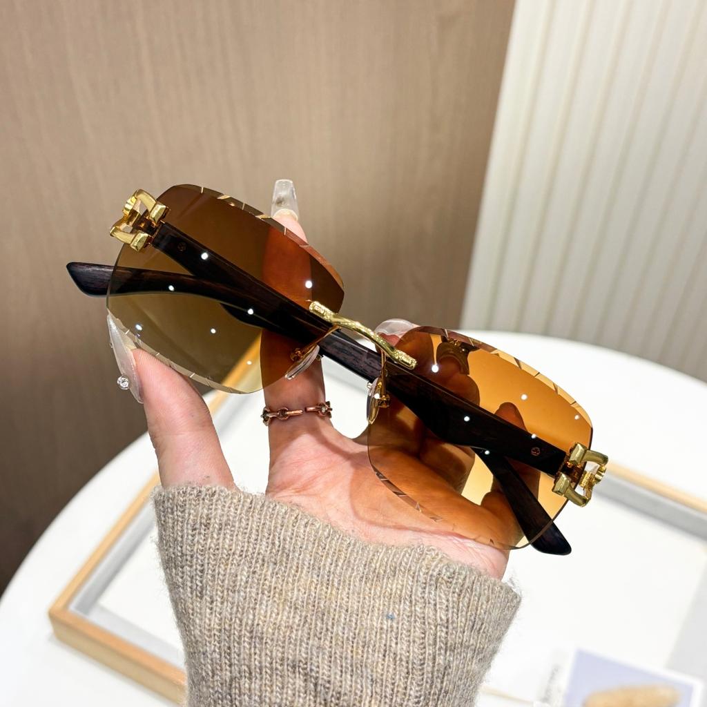 European and American retro style men's and women's fashionable sunglasses trend versatile summer sun shading and UV protection