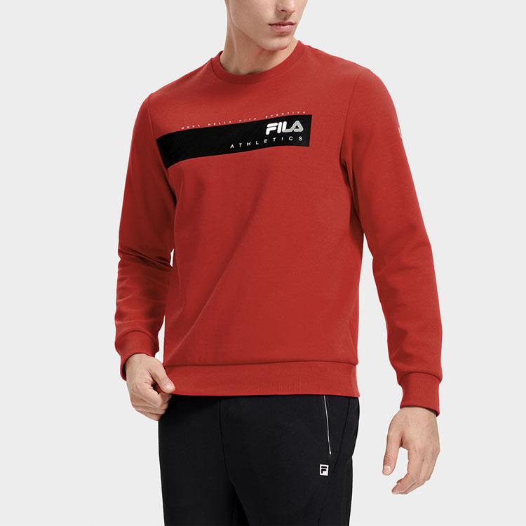 New FILA Sweatshirts Men's RD Red A11M311209F-RD