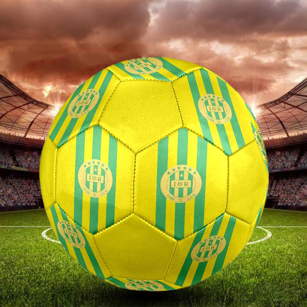 Js Kabylie Indoor Soccer Ball Colorful All Ages Size 5 Machine Stitched PVC Competition Ready Durable High-Bounce