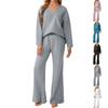 Women's Two-piece Sweater Suit Home Wear Matching Casual Suit Fashion Clothing