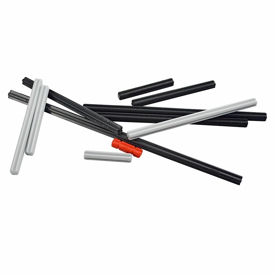 MOC Technical Cross Axle Bulk Bricks Shaft Axle Assembles Particles Building Blocks Toy Compatible 6587 24316 15462 3737 3706