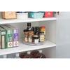 Pearl Metal HC-17 Rotating Storage Tray, 360-Degree Rotating Turntable for Spices, Seasonings, and Skits