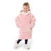 Brand Lab Childrens/Kids Sherpa Fleece Oversized Hoodie