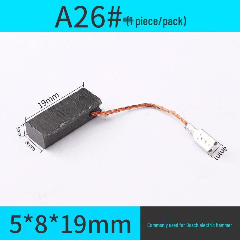 

Universal Angle Grinder & Power Tool Carbon Brush Set - Wear-Resistant for Drills, Hammers, Cutting & Polishing Machines.